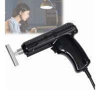 Electric Spine Chiropractor, Electrics Impulse Correction Gun, Chiropractic Adjusting Instrument Tool for Adjust Vertebration and Thoracic Scoliosis Muscle Relaxation(Black)