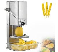 Electric Spiral Tornado Potato Slicer, Adjustable Thickness, Commercial Use, For Vegetables