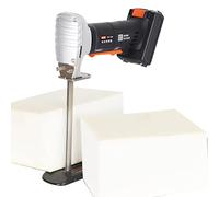 Electric Sponge Cutter with Reciprocating Saw Blade for Foam and Rubber Cutting, Professional Tool Kit for DIY and Craft Projects