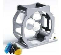 Electric Spool Rewinder, 3D Filament Respooler with Smart Auto Start/Stop, Ideal for 1kg Wires, Neatly Wraps Without Tangling for 3D Printing and Welding