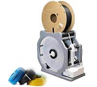 Electric Spool Rewinder - 3D Filament Respooler with Smart Start and Stop, Wraps Neatly Without Tangling, Compatible with 1kg Spools, Universal Wire Welding Thread Winder