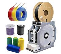Electric Spool Rewinder, 3D Filament Respooler with Smart Start & Stop Function, Universal Wire Welding Thread Winder for 1kg Spools