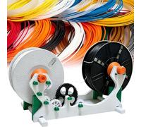 Electric Spool Rewinder, 3D Filament Winder, 1kg Capacity Uniform Winding Tool, Precise Positioning, for Filament Spools, Welding Wire, Thread, and Textile Yarn