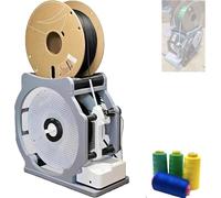 Electric Spool Rewinder, 3D Industrial Filament Respooler with Smart Start and Stop, 1kg Capacity for 3D Printer Filaments