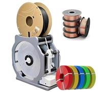 Electric Spool Rewinder - Auto Smart Start/Stop System for Tangle-Free Filament Winding of PLA, PETG, ABS, TPU, Nylon and Other 3D Printing Materials