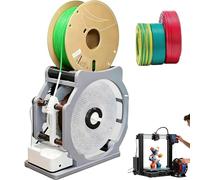 Electric Spool Rewinder with Auto Start/Stop for 3D Printer Filament Respooling, Universal Wire Welding Thread Winder