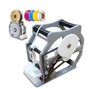 Electric Spool Rewinder with Intelligent Detection and Easy Reel Change for Filament and Thread