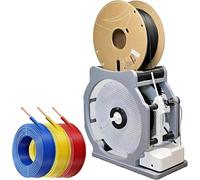 Electric Spool Rewinder with Smart Start-Stop for Universal Filament and Wire Respooling