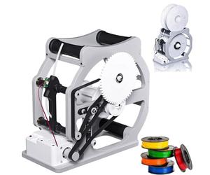 Electric Spool Winder, 3D Filament Respooler, Intelligent Detection, One-Touch Start/Stop for 1kg Filaments, 3D Printing, Welding