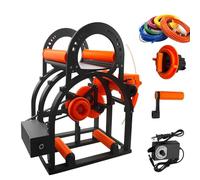 Electric Spool Winder, 3D Filament Spool Winder, Neat Winding, No Tangling, Removable Design, Smooth Rotation for 1 Kg Spools, Universal Wire and Welding Wire Winder