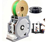 Electric Spool Winder - Auto Start/Stop Filament Rewinder for 3D Printing, Solder Wire, Yarn & Thread, Supports ≤4mm Diameter, Adjustable Tension & Direction