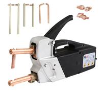 Electric Spot Welder, Portable Single Phase Handheld Welding Tip Gun, Double Side Spot Welding Machine, Efficient Mild Steel Sheet Metal Repair, Suitable for 2.0+2.0mm Mild Steel Repair