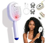 Electric Spray Air Cushion Massage Comb, 2026 Upgraded Scalp Oil Applicator, Anti-Tangling And Anti-Static Function For Frizzy Hair And Scalp Care (C)