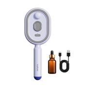 Electric Spray cushion Brush, USB Rechargeable Misting Massage Comb with Water Spray, Self-Cleaning Steam Comb for Frizz Control, Scalp Massage, Curly Hair and Travel Gift Set C