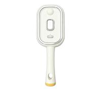 Electric Spray Hair Brush with Essence Cup, Rechargeable Detangling Tool with Mist Function, Static Control Smoothing Comb for All Hair Types, Portable Scalp Massager Beige A