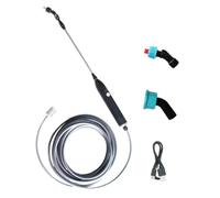Electric Spray Wand - Type-C Rechargeable Hand Pressure Sprayer, Telescopic Spray Tube Multiple Nozzle Design, Garden Watering Handle for Lawn, Garden, Grass, Vegetables, Flowers, Watering