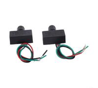 Electric Sprayer Control Switch 12v Regulator For Agricultural Farming Equipment Black Pp Material Compact Size Easy Installation Construction Efficient Spray Management Two Pack(Plastic)