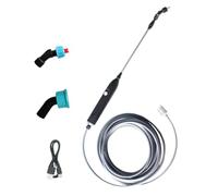 Electric Sprayer, Rechargeable Garden Telescopic Watering Wand, Multi Functional Gardening Irrigating Supplies for Lawn Yard Grass Vegetables Flowers Fertilizing