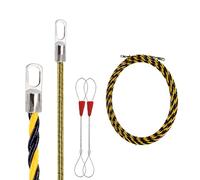Electric Spring Wire Scraper Cable Rod Kit Fish Tape Manual Cable Puller Tool Electrician Thread Device