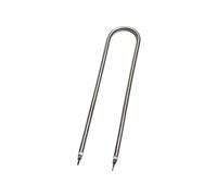 Electric Stainless Steel Air Heating Element 220V U Shape Green Oven Stove Heater Spare Part 300W 500W 600W 800W 1KW 1Pcs(304 SS,220V_600W 300MML)