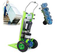 Electric Stair Climbing Cart, Labor-Saving Sack Truck, Electric Hand Truck for Up and Down Stairs, 800 W Quiet Brushless Motor, Removable Lithium Battery, Load Capacity: 220kg / 250kg