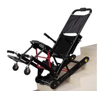 Electric Stair Climbing Chair - Portable Foldable Hand Truck for Safe Elderly Patient Transport - Manual Stair Wheelchair Solution