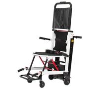 Electric Stair Climbing Chair - Portable Foldable Hand Truck for Safe Elderly Patient Transport - Manual Stair Wheelchair Solution