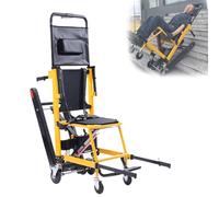 Electric Stair Climbing Chair with Foldable Seat, Assist Device for Seniors, Home Use Mobility Aid