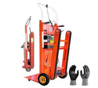 Electric Stair Climbing Dolly - 600W/800W/1200W, 661lb Load Capacity, 37.40in Extended Tracks, Folding Design for Furniture and Logistics