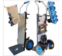Electric Stair Climbing Hand Truck Stair Climber Electric Stair Climbing Climbing Machine Can Climb Up and Down Brushless Motor for Warehouse Logistics Distribution,B