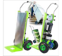 Electric Stair Climbing Hand Truck Stair Climber Electric Stair Climbing Climbing Machine Can Climb Up and Down Brushless Motor for Warehouse Logistics Distribution,C