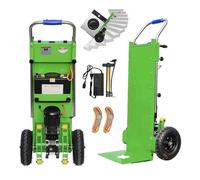 Electric Stair Climbing Trolley, Electric Stair Climber Cart, With Telescopic Handle, Truckwith 1200W Motor Brushless Motor Removable Battery 400KG Load Capacity,C