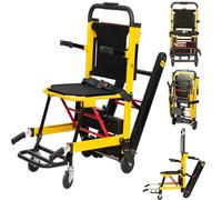 Electric Stair Climbing Wheelchair - Lightweight Folding Design for Elderly, Safe Stair Assistance, 165 Kg Capacity, Aluminum Alloy Construction