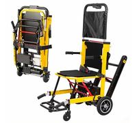 Electric Stair Climbing Wheelchair: Portable Folding Chair for Mobility Assistance and Elderly Care