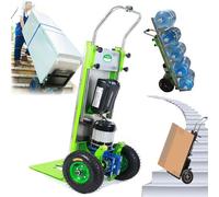 Electric Stair Trolley, Hand Truck Stair Climber, With Telescopic Handle, With Removable Battery, For Carrying Goods Up & Down Stairs,001