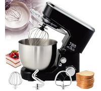 Electric Stand Mixer, 5L 1000W with Dough Hook, Mixing Hook, and Egg Beater, Stainless Steel Bowl, Security Lock, Ideal for Bread, Cake, and Noodles