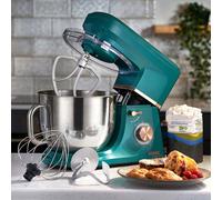 Stand Mixer 1200W with 8 Speeds & 7L Mixing Bowl for Baking Teal & Rose Gold