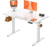 Electric Standing Desk Height Adjustable 120 x 60cm, Sit Stand Desk with