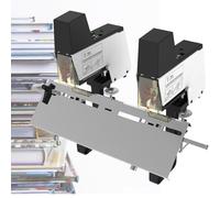Electric Stapler, Auto Rapid Binding Machine, Adjustable Stitching Depth up to 100mm, Binds up to 40 Sheets, Ideal for Home, School, and Office Use