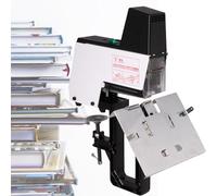 Electric Stapler, Auto Rapid Binding Machine, Adjustable Stitching Depth up to 100mm, Binds up to 40 Sheets, Ideal for Home, School, and Office Use