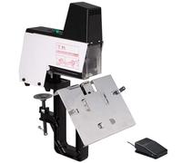 Electric Stapler - Automatic Heavy Duty Dual Use Flat and Saddle Binder Book Binding Machine with Foot Pedal for Office