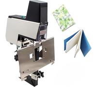 Electric Stapler, Automatic Saddle Binder Machine, Heavy Duty Flat and Book Binding, Adjustable Intensity 1-9 Levels, 2-40 Sheets Capacity, with Pedal