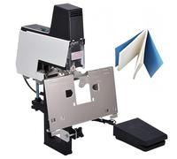Electric Stapler Heavy Duty Automatic Dual Mode Flat & Saddle Binder with Foot Pedal, 2-40 Sheet Capacity for Office Book Binding