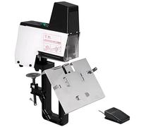 Electric Stapler, Rapid Automatic Desktop Binding Machine, Heavy Duty Flat and Book Binding Machine, Jam Protection, 9 Levels of Resistance