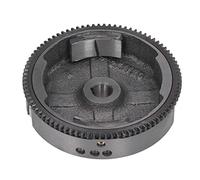 Electric Start Flywheel for 168F 170F GX160 Engines, Iron Magnetic Rotor for 2-3KW Gasoline Generators, Heavy Duty Replacement Part for Compatible Motors - 6.4lb