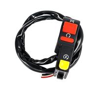 Electric Start Stop On Off Button Kill Switch Motorcycle Dirt ATV Quad Bike Motorcycle Handlebar Left Start Switch