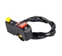 Electric Start Stop On Off Button Kill Switch Motorcycle Dirt ATVs Quad Bike Ignition Terminate Switch Motorcycle Button Start Button Switch Handlebar switch button