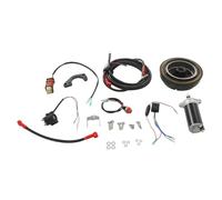 Electric Starter Conversion Kit 12V, Outboard Motor Electric Start System | Complete Assembly with Switch Cable Flywheel Relay, Reliable Engine Starting, Enhanced Safety, Dongfa 2 Stroke 15HP 18HP