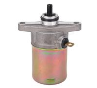 Electric Starter Motor Replacement for GY6-50/60/80cc, Motorcycle Electric Starter Motor, 10 - Tooth Metal Starter Motor with High Temp Resistance for Go Karts Scooters