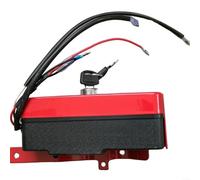 Electric Starter Switch Control Box, Compatible with for HONDA GX240 for GX270 for GX340 for GX390 Engines, 450g Compact Replacement Part with Start/Off Buttons, Easy Installation